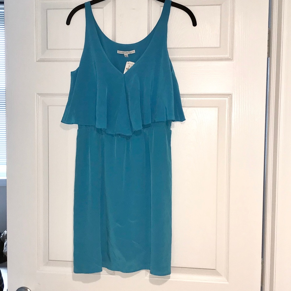 NWT Amanda Uprichard silk dress